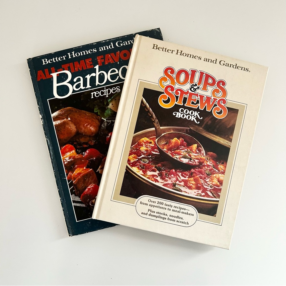 Vintage Better Homes & Gardens Cookbook Collection